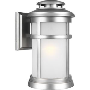 Sean Lavin Newport 1 Light 15.88 inch Painted Brushed Steel Outdoor Wall Lantern