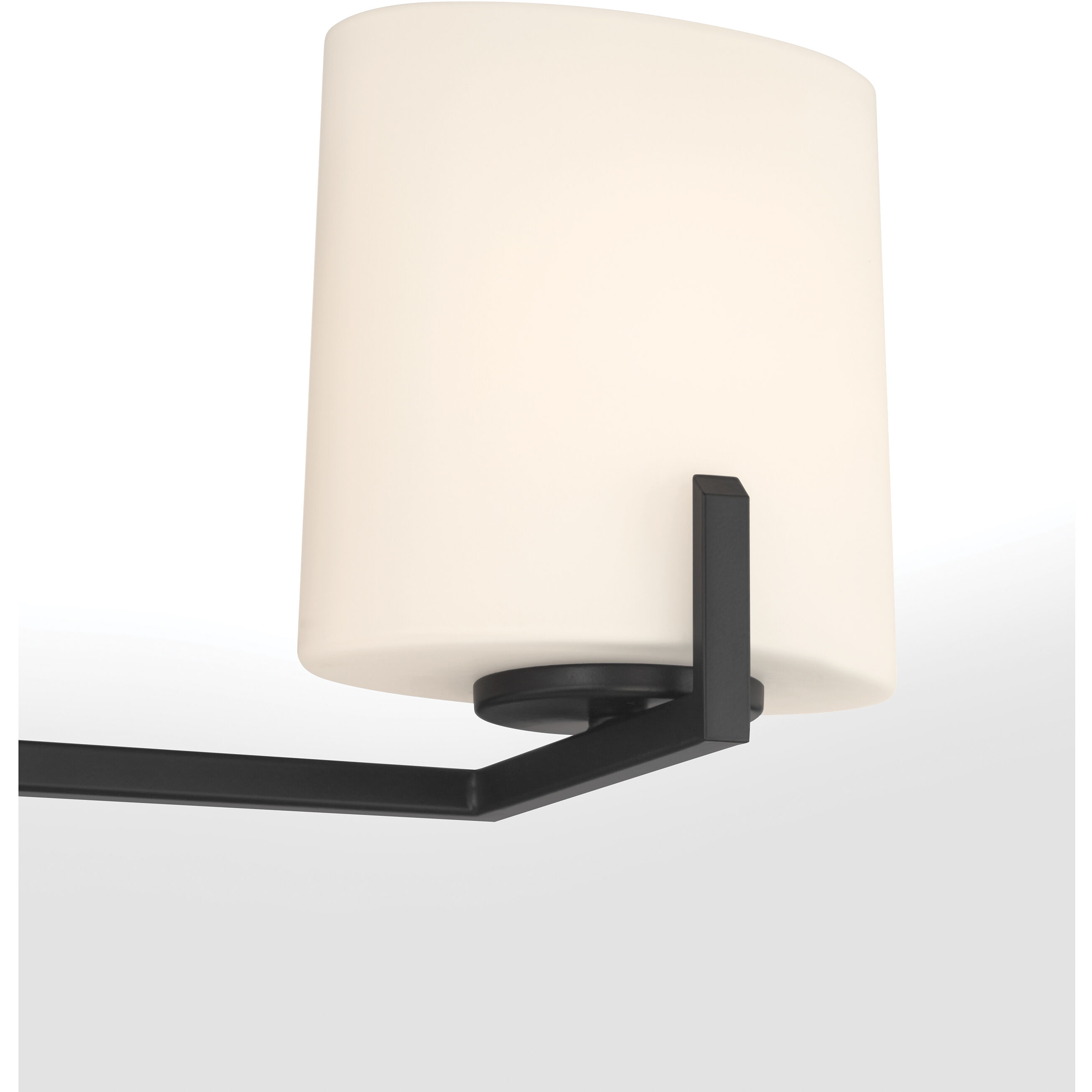 Mirelle 3 Light 25 inch Dark Matte Black Vanity Wall Light