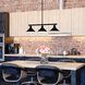 Akron LED 35.75 inch Oil Rubbed Bronze Linear Chandelier Ceiling Light