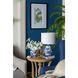 Anita 19.3 inch 40.00 watt Blue/White Table Lamp Portable Light