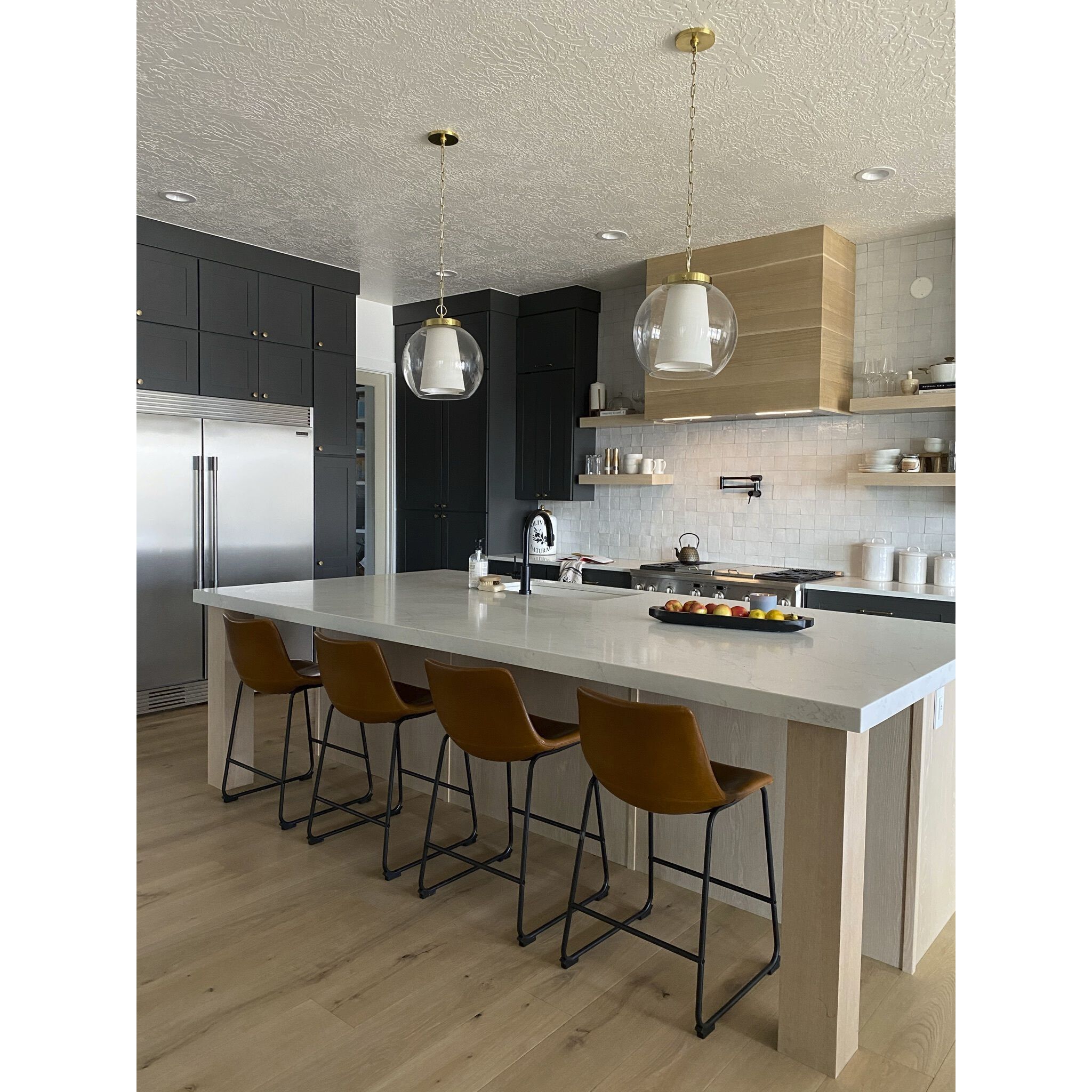 Sasha LED 15 inch Aged Brass Pendant Ceiling Light