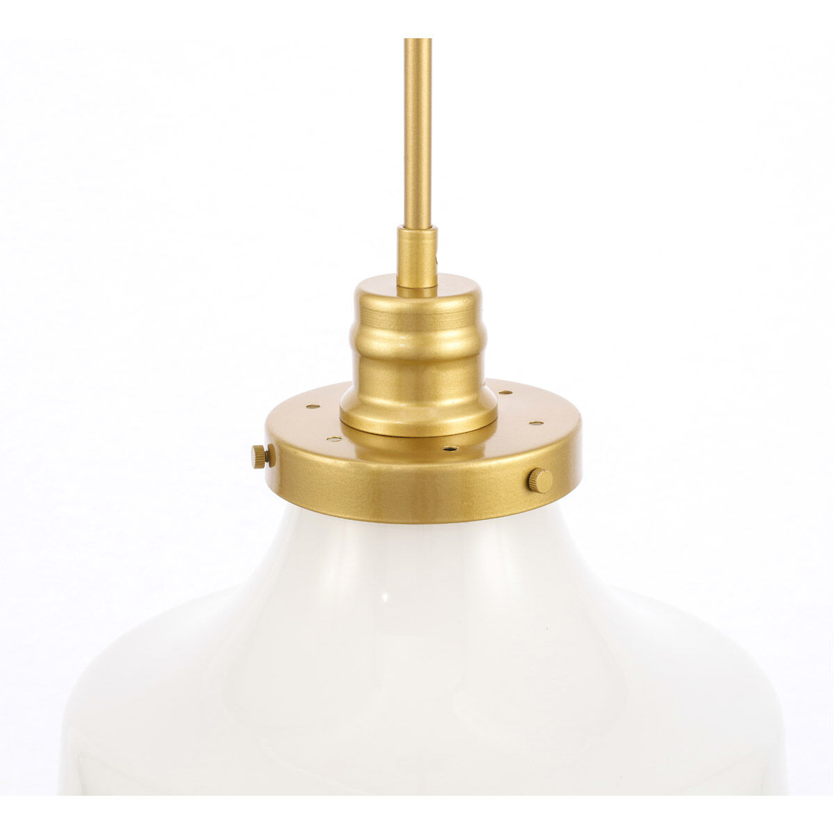 Lyle 1 Light 11 inch Brass Pendant Ceiling Light