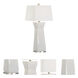 Fontainebleau 27 inch 100.00 watt White/Cream Table Lamp Portable Light