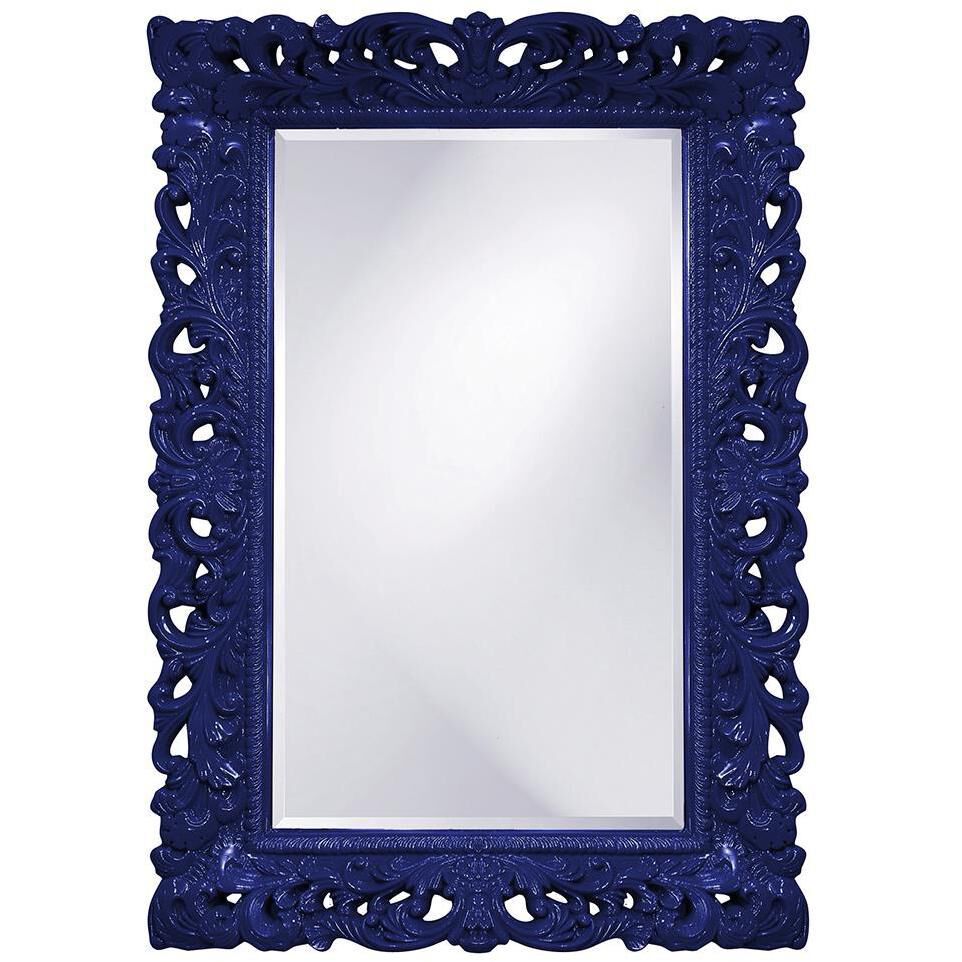 Barcelona 45 X 33 inch Navy Mirror
