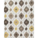 Brentwood 120 X 96 inch Ivory/Beige/Taupe/Brown/Dark Brown Handmade Rug in 8 x 10, Polyester