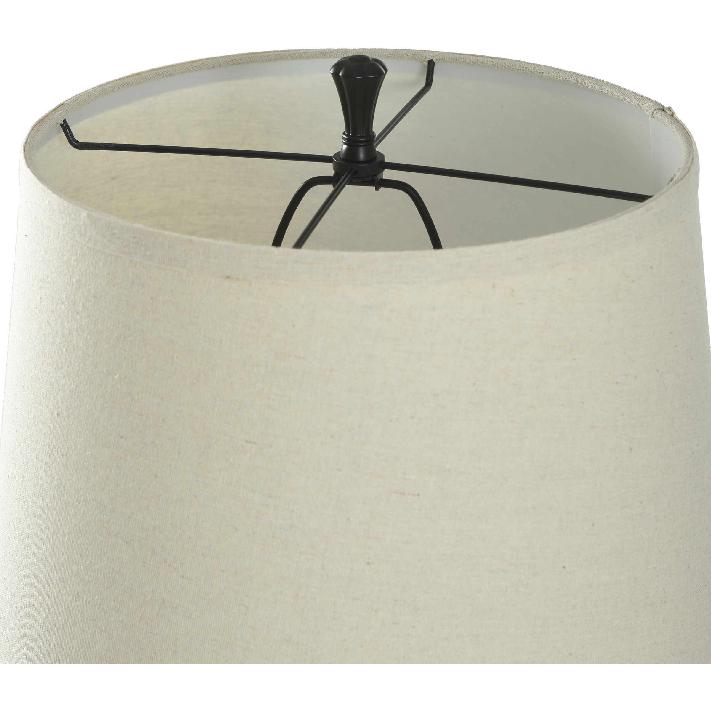 Signature 3 inch 100 watt Bronze Wood Table Lamp Portable Light