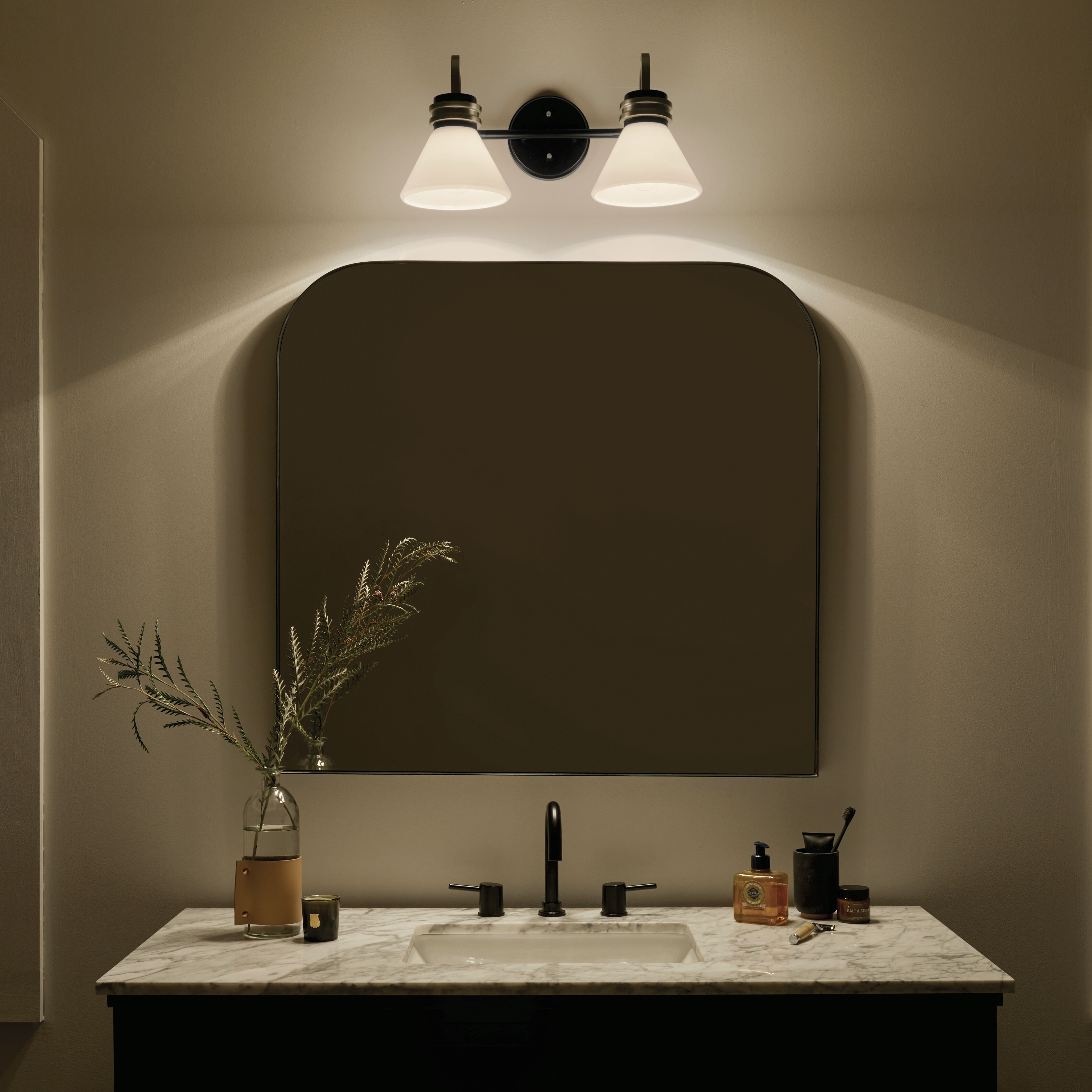 Farum LED 19.25 inch Champagne Bronze Bathroom Vanity Light Wall Light