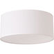 Stretch 1 Light 18 inch Weathered Brass Flush Mount Ceiling Light