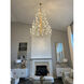 Brentwood 40 Light 48 inch Carbon Chandelier Ceiling Light