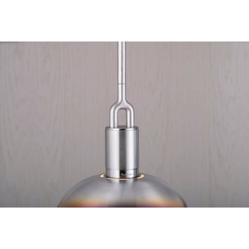 Forked Burnt Steel 9.84 inch Light Shade
