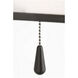 Christiane Lemieux Cleor 7 inch Aged Iron Bath Vanity Wall Light