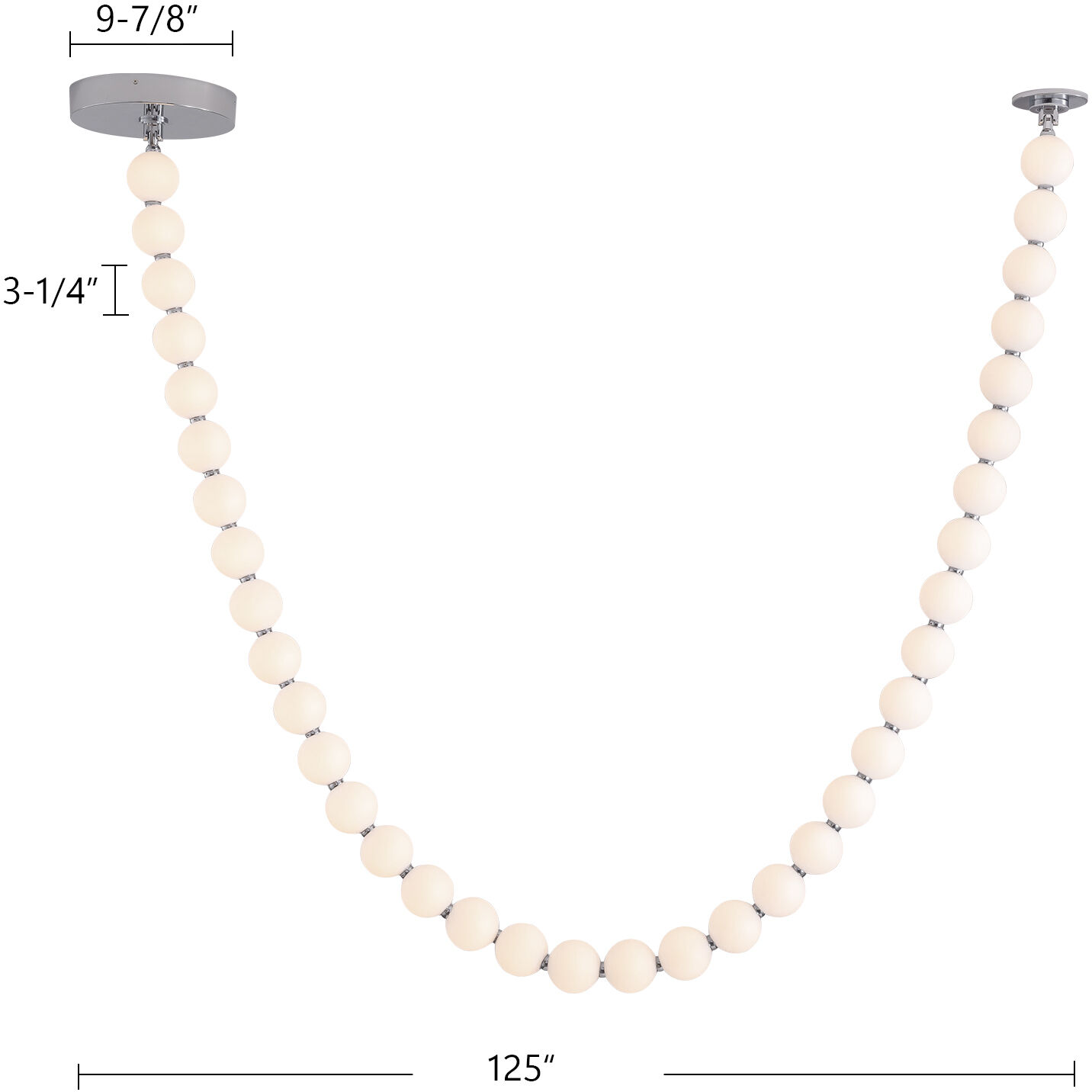 Akoya Pendant Ceiling Light in Universal - 0-10V Remote Transformer