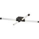Kelly Wearstler Phobos LED Dark Bronze Flush Mount Ceiling Light, Integrated LED