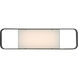 Rhapsody LED 19 inch Matte Black Vanity Light Wall Light