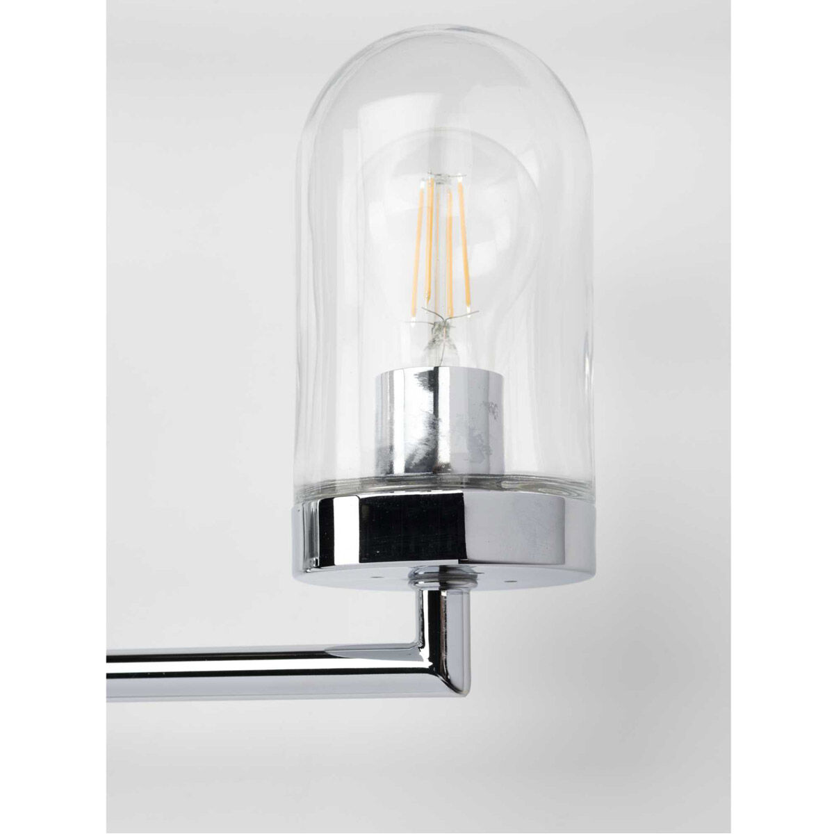 Signal 4 Light 33.5 inch Polished Chrome Bath Vanity Wall Light