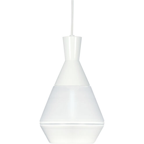 Tempest LED 8 inch White Pendant Ceiling Light