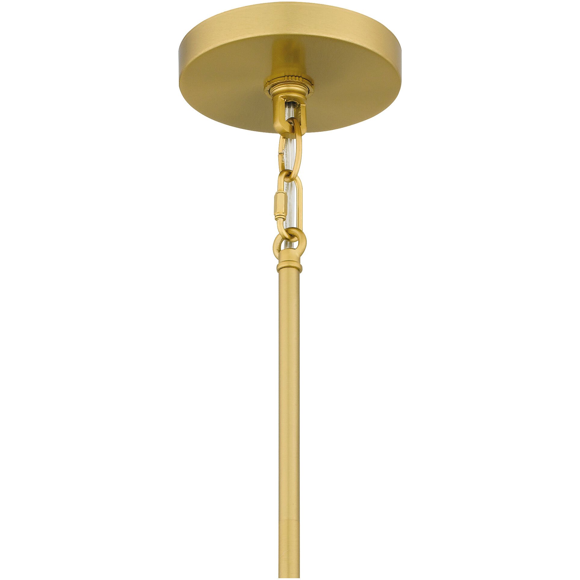 Stoneland 6 Light 24 inch Brushed Gold Pendant Ceiling Light