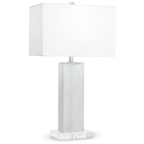 Waterloo 23.5 inch 100.00 watt Hand-Etched Ice Table Lamp Portable Light