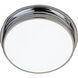 Roderick 2 Light 13.5 inch Polished Chrome Flushmount Ceiling Light