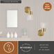Harper LED 6.25 inch Natural Brass Bathroom Light Wall Light