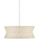 Phebe 4 Light 28.5 inch Vanilla Chandelier Ceiling Light, Small
