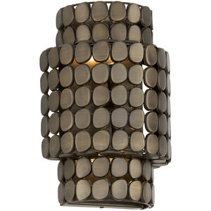Eliana Sconce Wall Light in Dark Brass