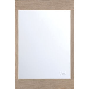 Mogano 36 X 24 inch Oak Mirror