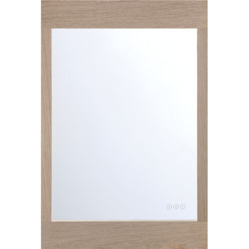 Mogano 36 X 24 inch Oak Mirror