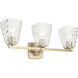 Marant 3 Light 23.75 inch Champagne Bronze Vanity Light Wall Light