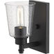 Bohin 1 Light 5 inch Matte Black Wall Sconce Wall Light