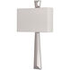 Arno 1 Light 12 inch Polished Nickel ADA Wall Sconce Wall Light