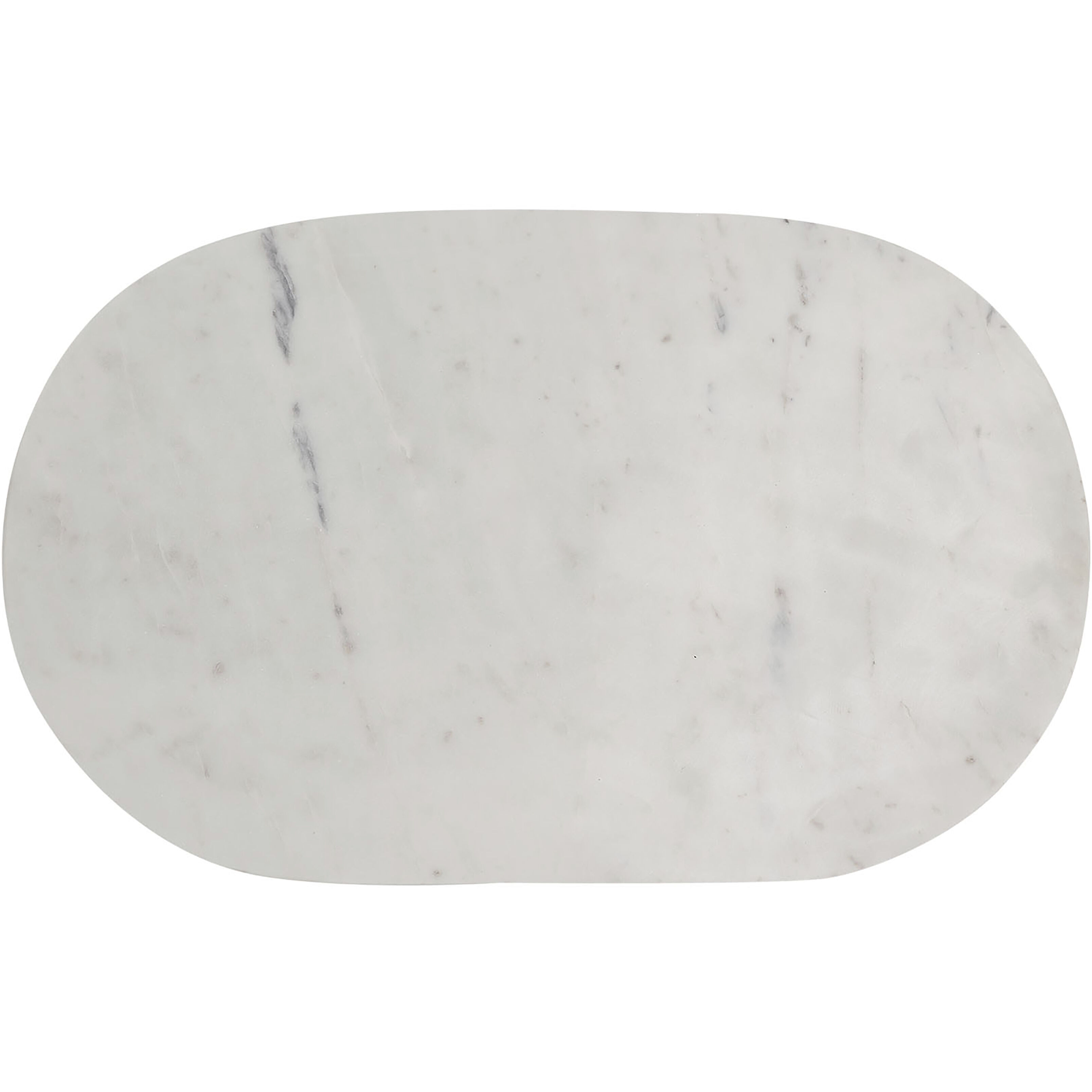 Harlowe 20 X 19 inch Antique Brass with White Accent Table