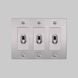3G Toggle 120-277 Steel Light Switch