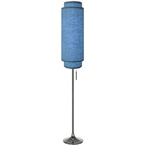 Lollipop 61 inch 14.00 watt Black Nickel Floor Lamp Portable Light