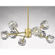 Canada 8 Light 26 inch Gold Chandelier Ceiling Light