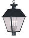 Mansfield 4 Light 28 inch Black Outdoor Post Top Lantern