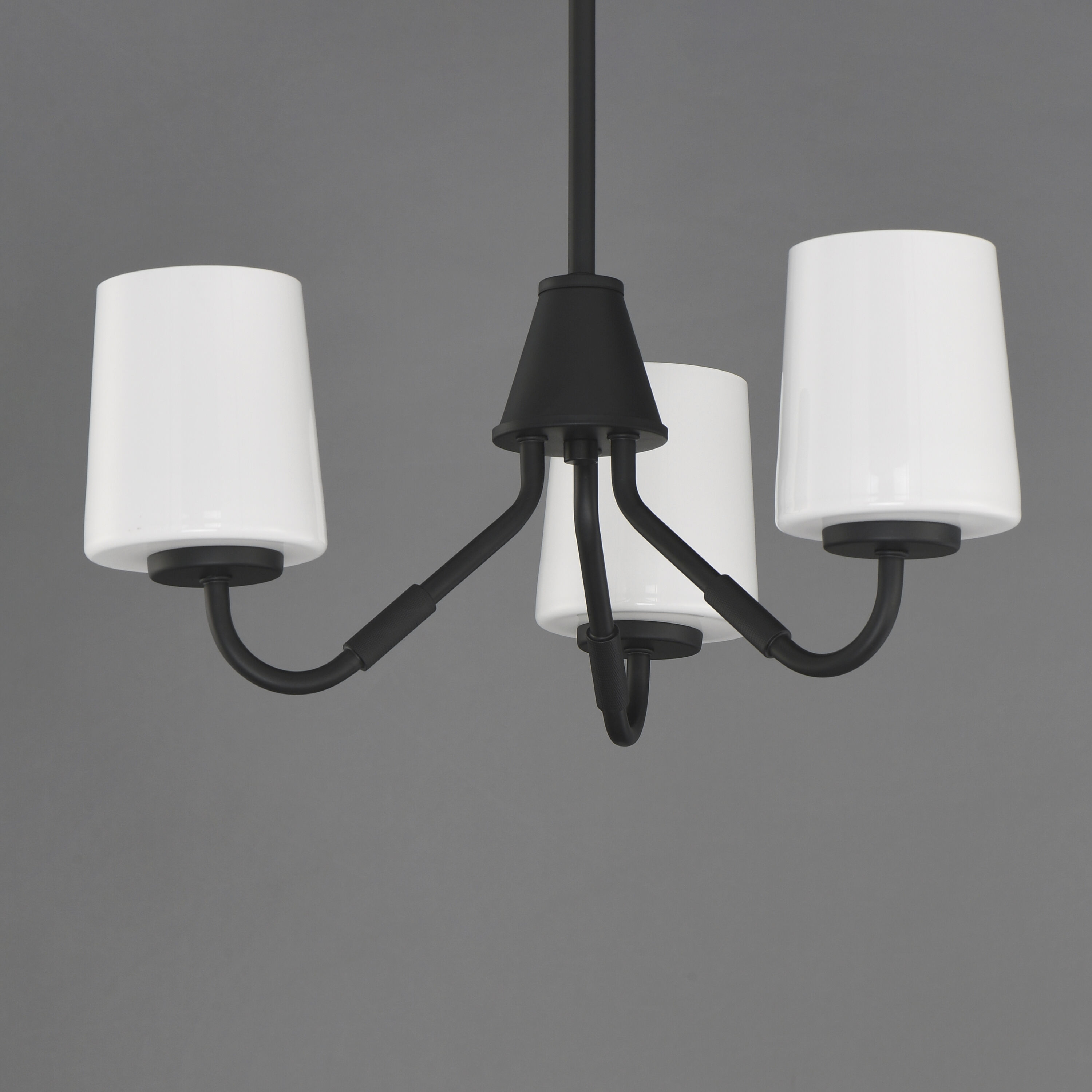 Durham 3 Light 18.5 inch Black Mini Chandelier Ceiling Light