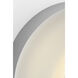 Drew & Jonathan Tatum 1 Light 5.12 inch Chrome Wall Sconce Wall Light in Clear Glass, 2700K
