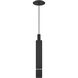 Mick De Giulio Sottile LED Nightshade Black Pendant Ceiling Light, Integrated LED
