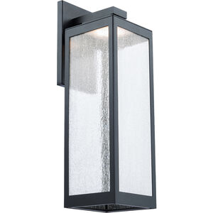 Amherst 1 Light 22 inch Black Outdoor Wall Light, dweLED