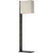 Anne-Marie Barton Fumar 54.75 inch 8.00 watt Ridged Carbon Statement Floor Lamp Portable Light