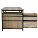 Nabucco 60 X 30 inch Bleached Walnut Desk