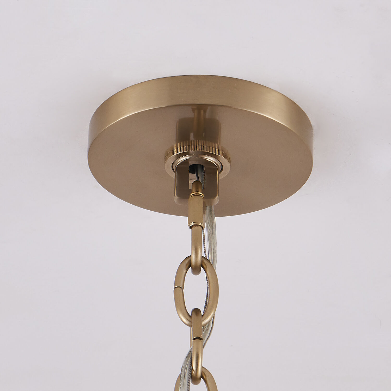 Frangia 18 Light 34 inch Brushed Champagne Gold Pendant Ceiling Light
