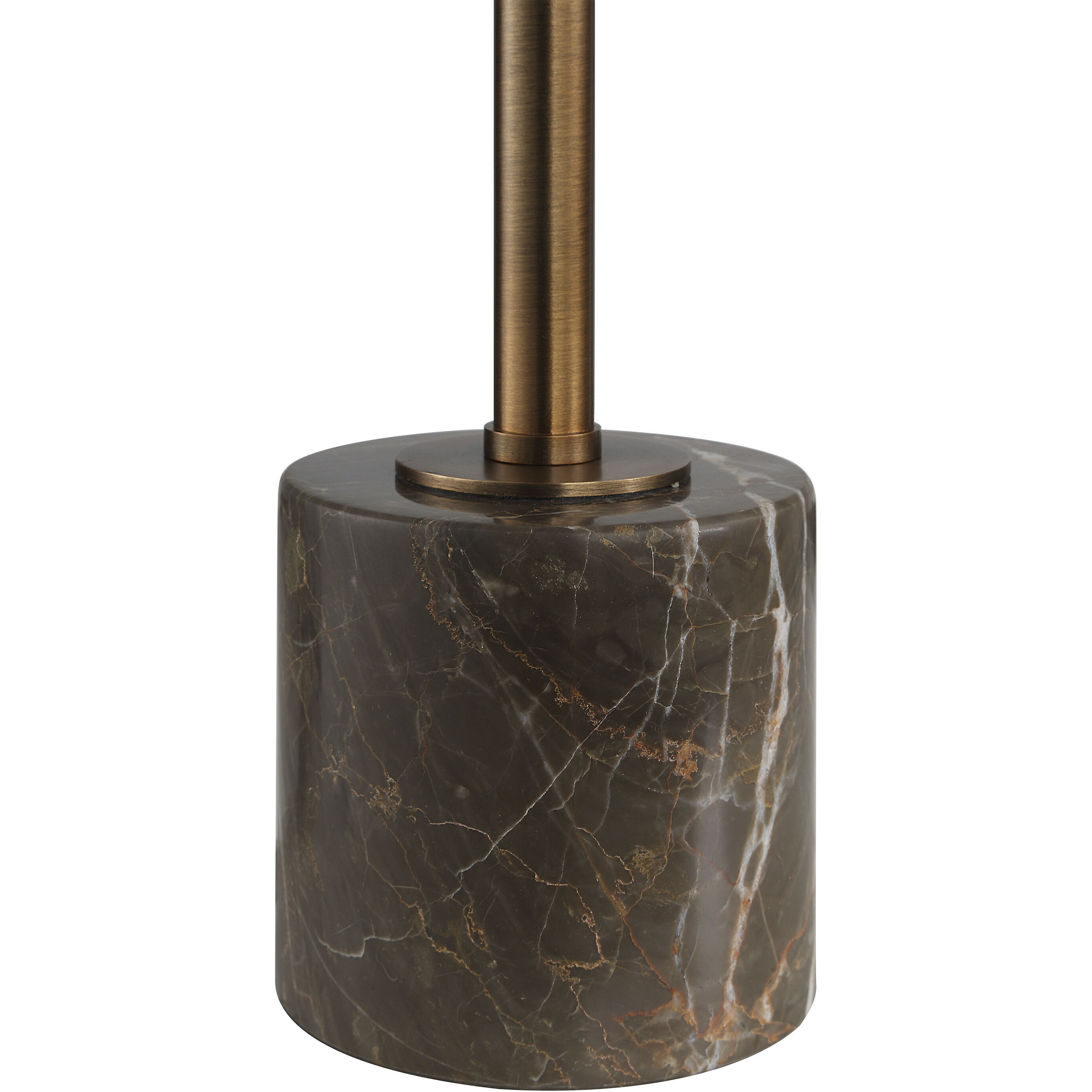 Gusle 21.5 inch Dark Antique Brushed Bronze Table Lamp Portable Light