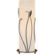 Forged Leaves 18 inch 150 watt Oil Rubbed Bronze Table Lamp Portable Light