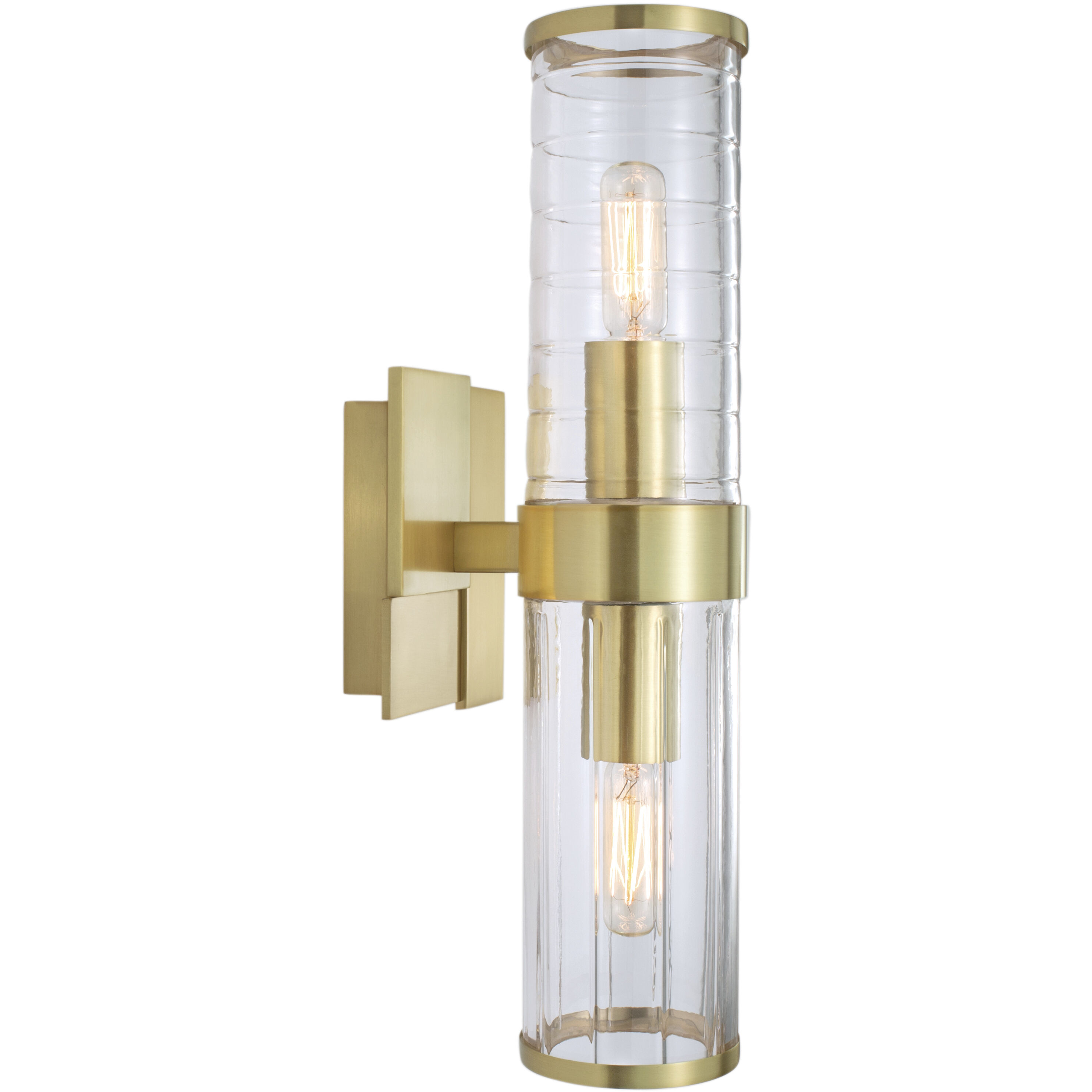 Stripe 2 Light 15.25 inch Wall Sconce