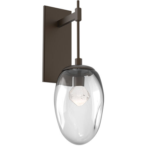 Meteo LED LED 8.1 inch Flat Bronze Indoor Sconce Wall Light, Tempo Nebula