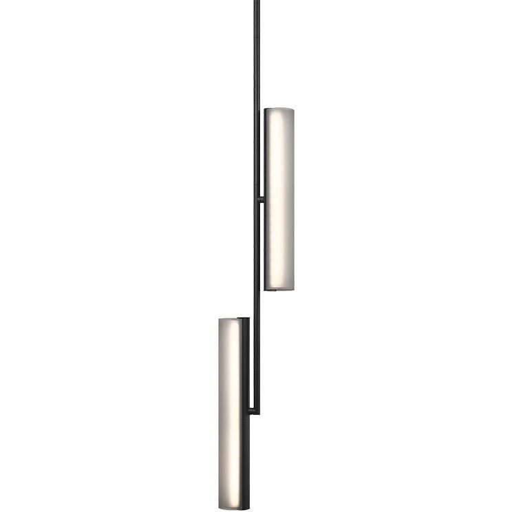 Axis LED 14.5 inch Matte Black Pendant Ceiling Light