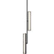 Axis LED 14.5 inch Matte Black Pendant Ceiling Light