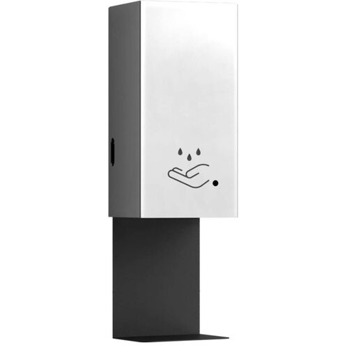 Luxe Satin Nickel Wall Mount Touchless Hand Sanitizer Dispenser